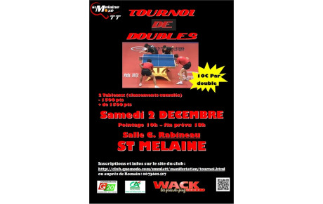 TOURNOI à faire