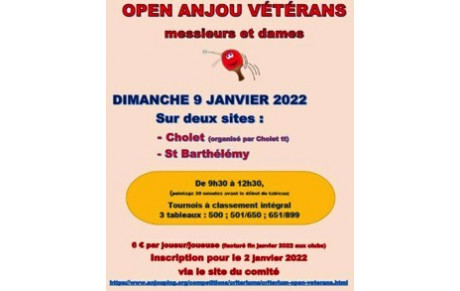Open Anjou Vétéran